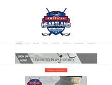 Tablet Screenshot of heartlandicearena.com